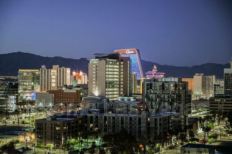 Modern Industrial Loft at Soho Lofts – 1BR/2BA High-Rise in the Arts District, City & Mountain Views! property image