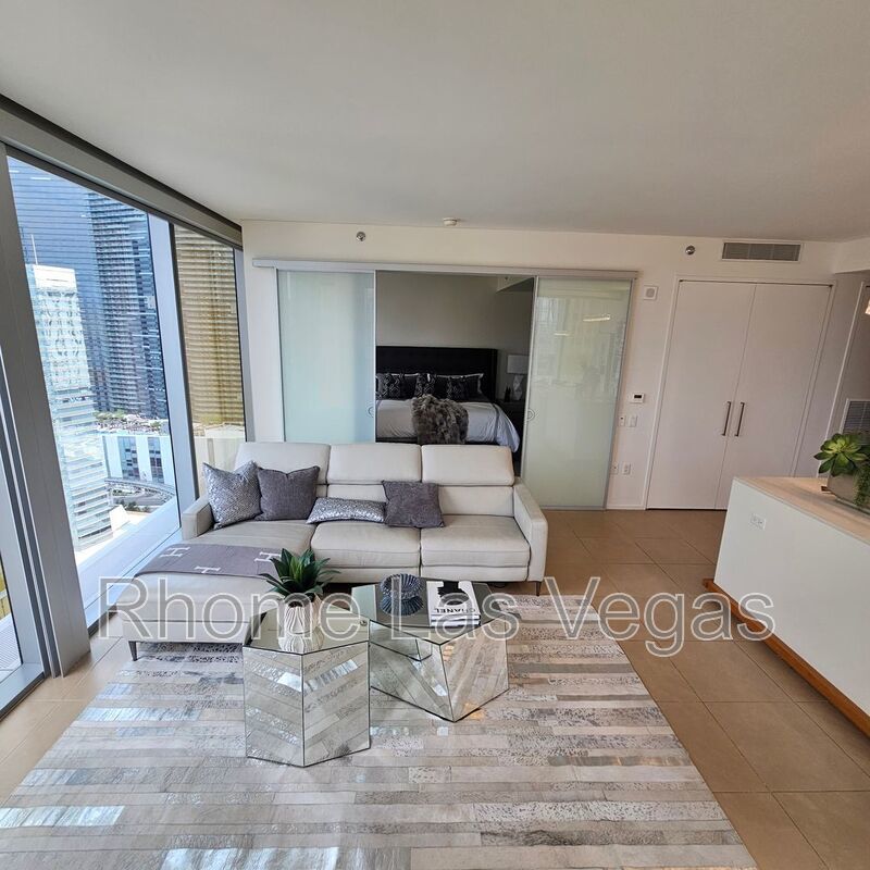 Sky-High Living at CityCenter – Furnished Corner Suite with Breathtaking Strip & Mountain Views property image