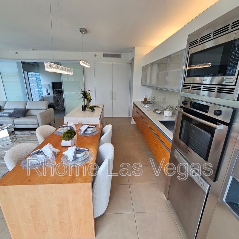 Sky-High Living at CityCenter – Furnished Corner Suite with Breathtaking Strip & Mountain Views property image
