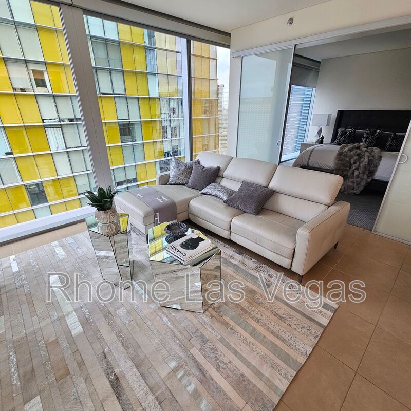 Sky-High Living at CityCenter – Furnished Corner Suite with Breathtaking Strip & Mountain Views property image
